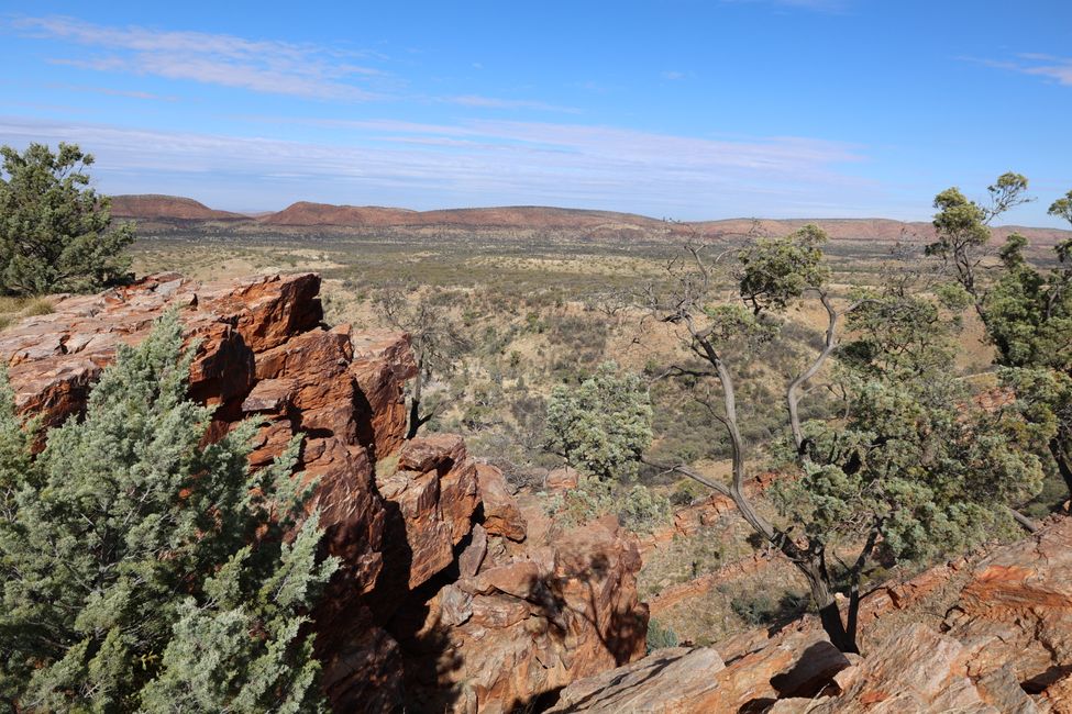 Mirador de Serpentine Gorge