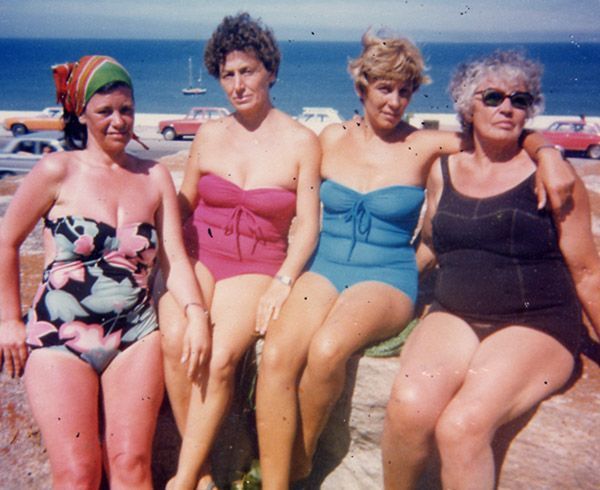 Beach girls on site