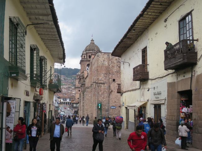 Cuzco, an old Inca city