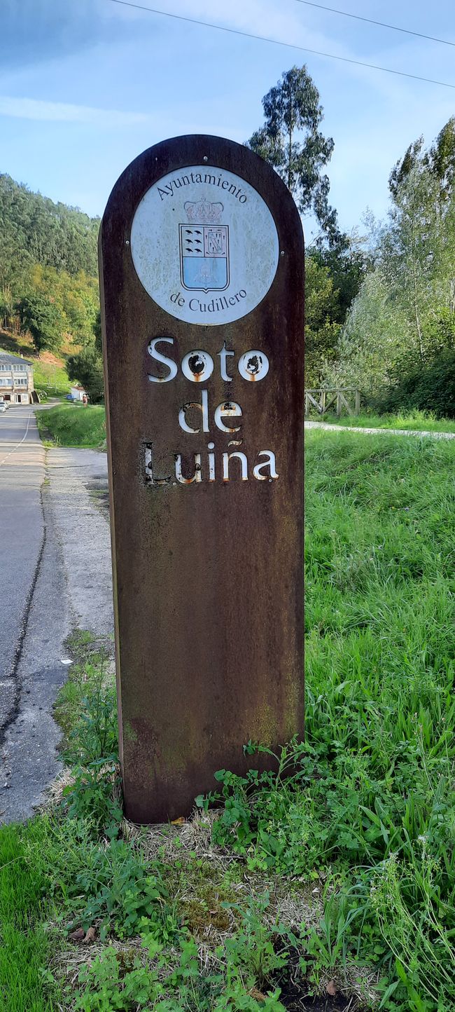 21. Etappe Muros de Nalón nach Soto de Luina