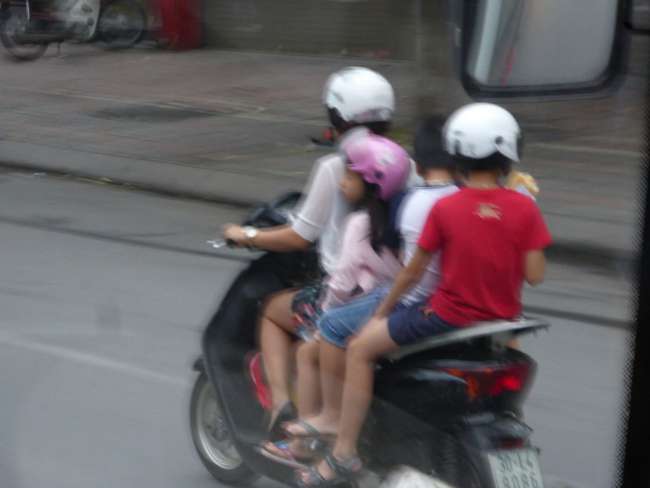 Four people on one scooter 🙆