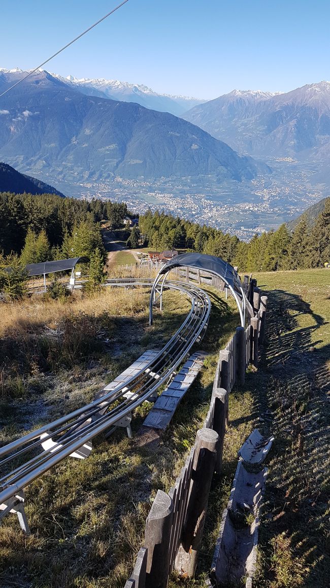 Day 2: Alpine coaster, horse racing, and famous castle gardens