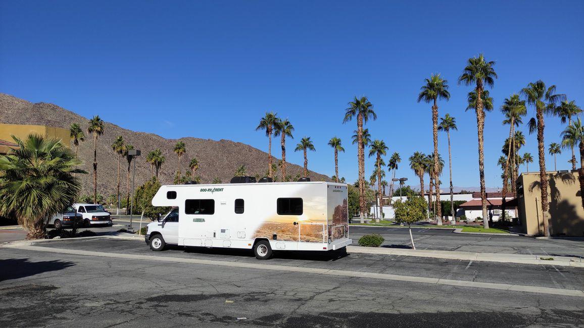 From LA to Miami by camper: LA, Long Beach, Palm Springs
