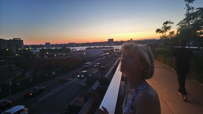 Sunset on the Highline