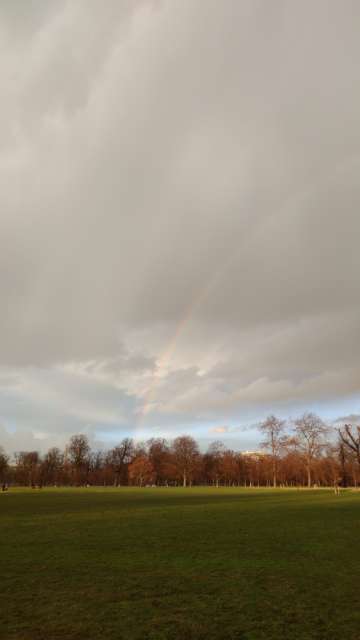 Rainbow in Hyde Park