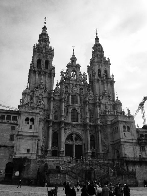 Wir pilgern nach Santiago de Compostela - und weiter nach Sanxenxo 11. November