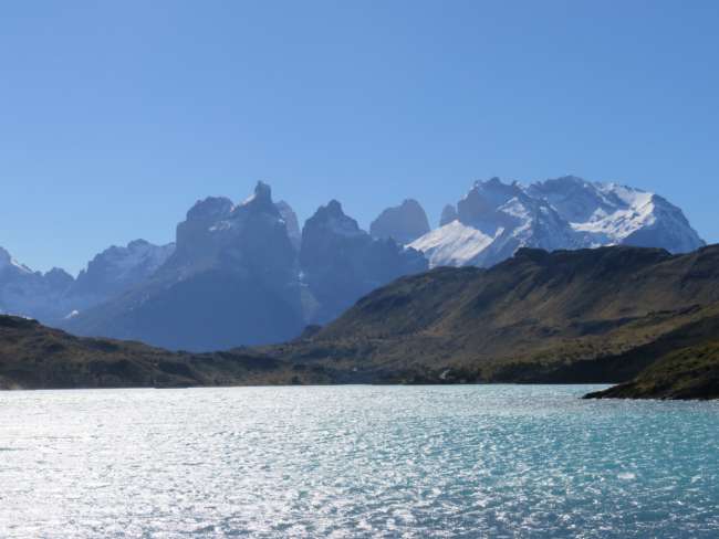Paine River and Cuernos Massif