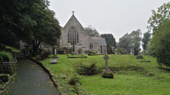 Church and cemetery of St Mawgan