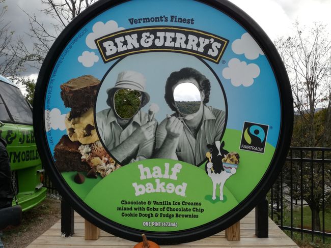 Tag 3:  Mohawk Trail - Green Mountain - Ben and Jerry's Factory in Waterbury - White River Junction