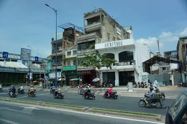 Am Stadtrand von Saigon