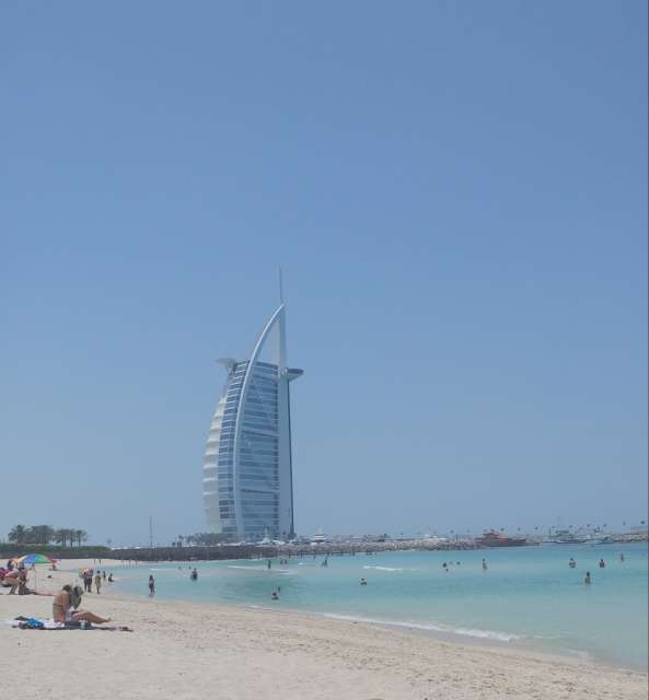 Public Beach - Burj Al'Arab