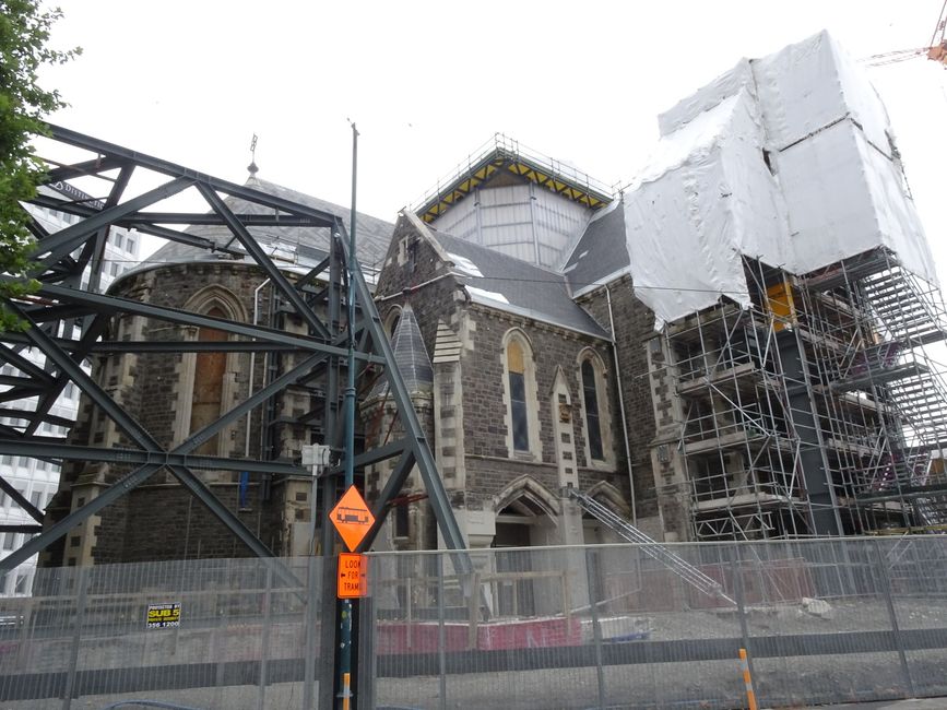 Wiederaufbau der Kathedrale