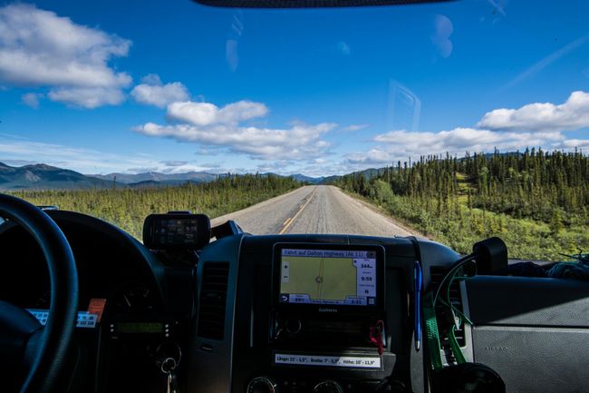 Tag 134 bis 138: Dalton Highway - Road to the Arctic Ocean