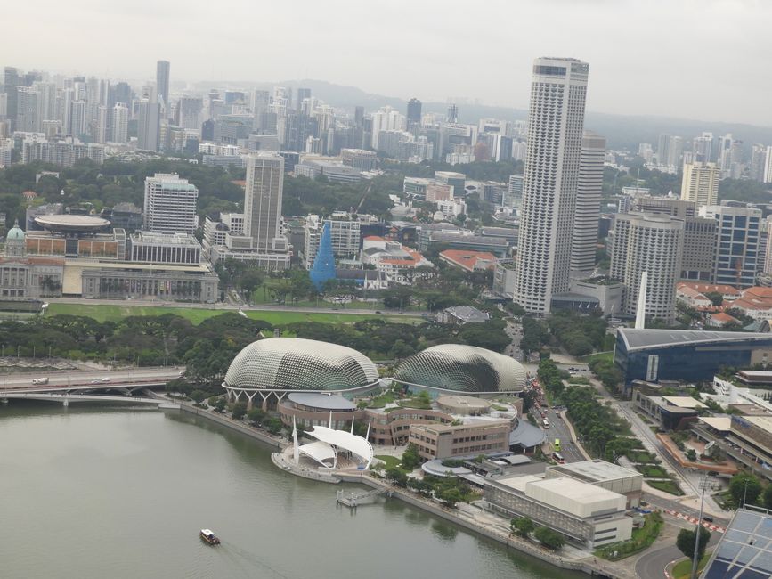 Singapore - View from Marina Bay Sands Hotel