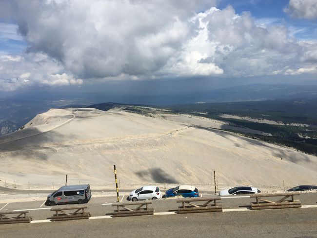 6th day, Ardeche and Mt Ventoux