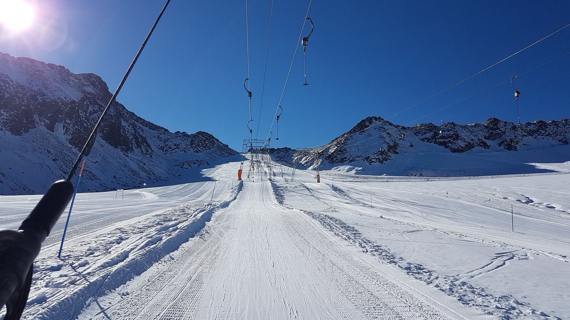 Day 10: Perfect weather, ski nations & Iceman Ötzi Peak