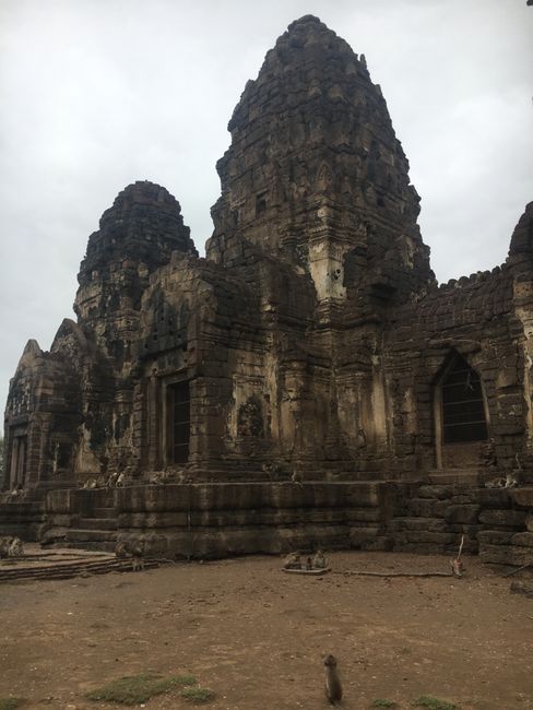 Monkey temple in Lopburi