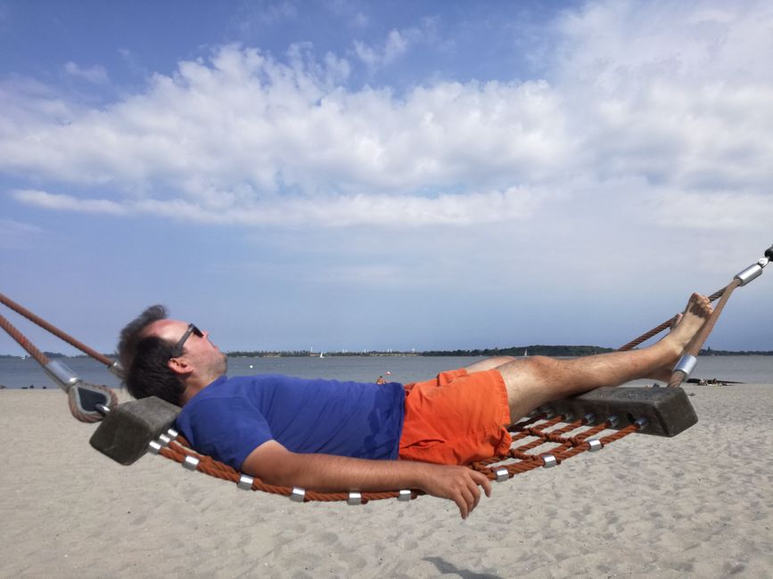 Jörg macht Urlaub am Strand