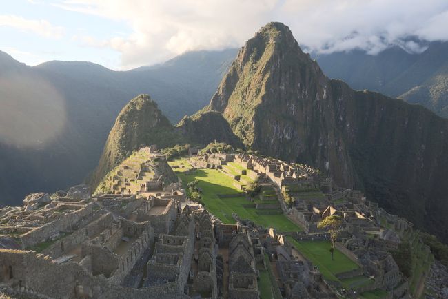 Machu Picchu in seiner vollen Pracht