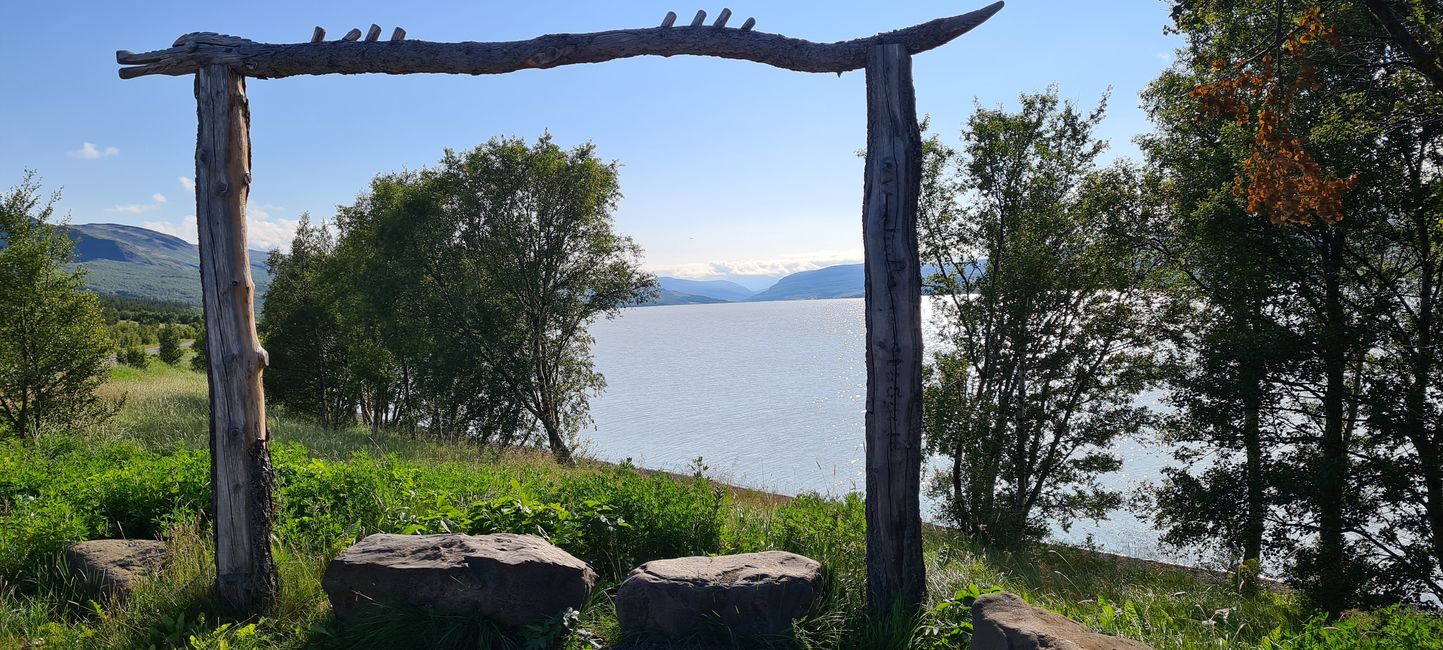 The lake Lagarfljot is said to be home to the Lagarfljotsormur monster.