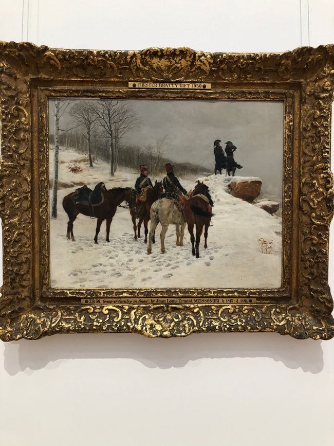 Group of Cavalry in the Snow 