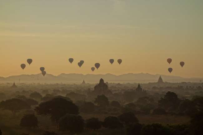 Early morning in Bagan