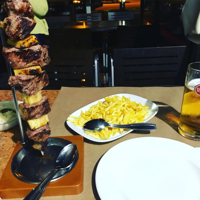 Abschlussessen (Lamm) für 20,- Euro (inkl. Bier)👌🏻
