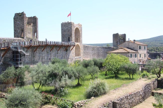 Stadtmauer von Monteriggioni