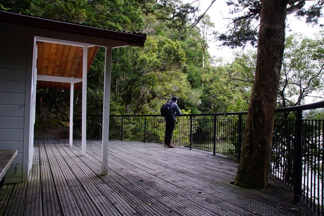 Veranda vor Lake Waikareiti