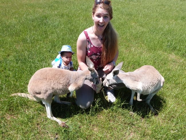 Phillip Island with Australian family