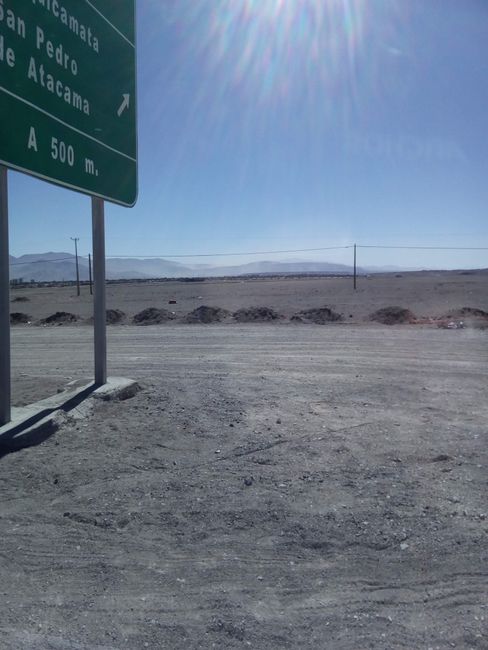 Towards San Pedro de Atacama