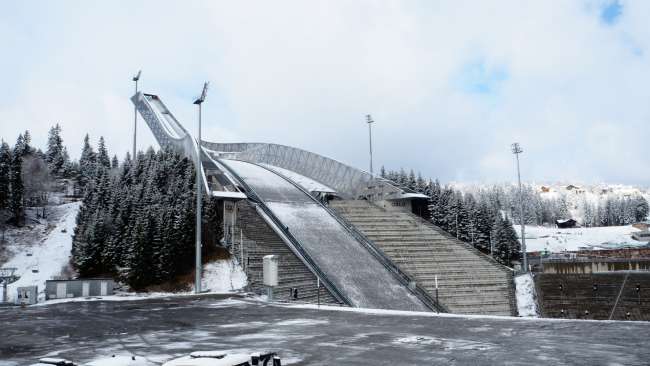 Holmenkollen ski jumping hill