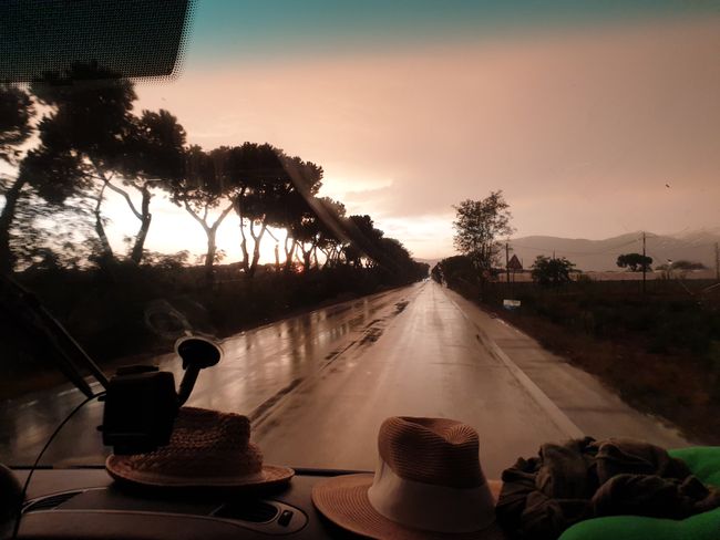 Driving in a Storm (Original Colors!)
