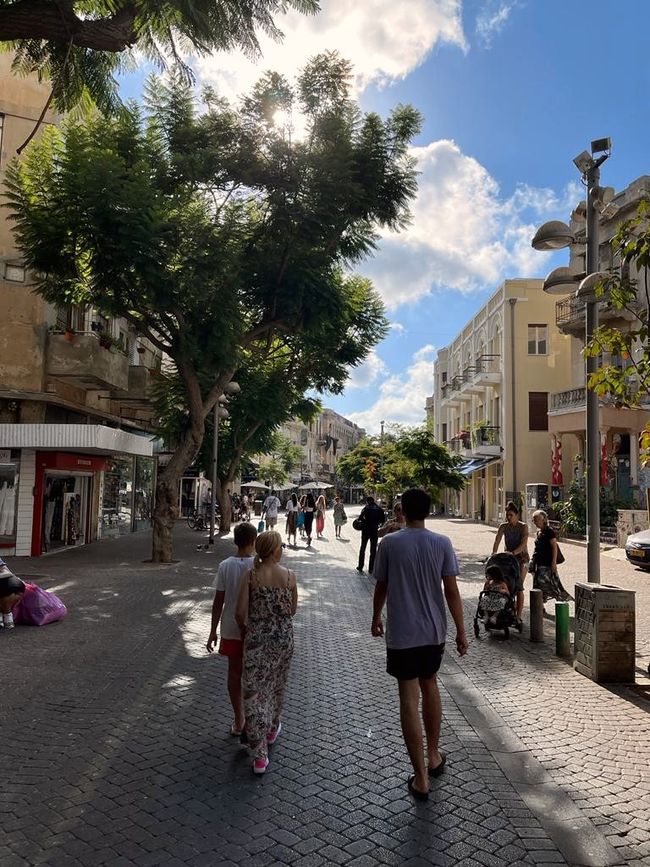 Unterwegs zum Carmel Market