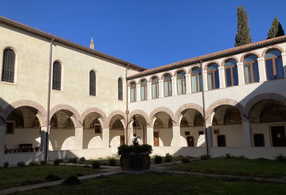 Courtyard of San Bernardino Monastery