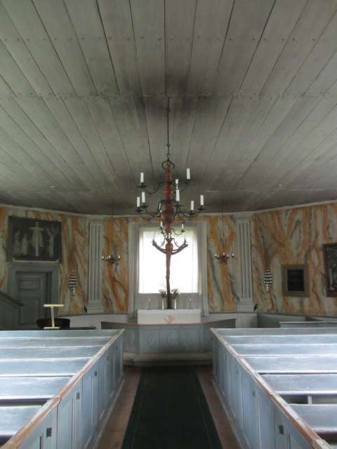 eine kleine Kirche in Umea