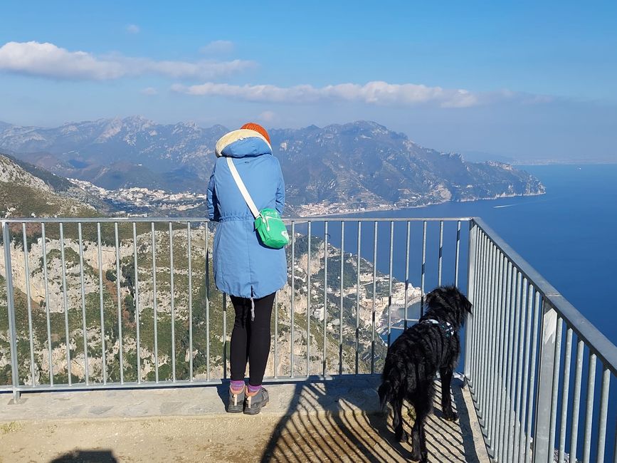 San Lazarro mit Ausblick auf Amalfi