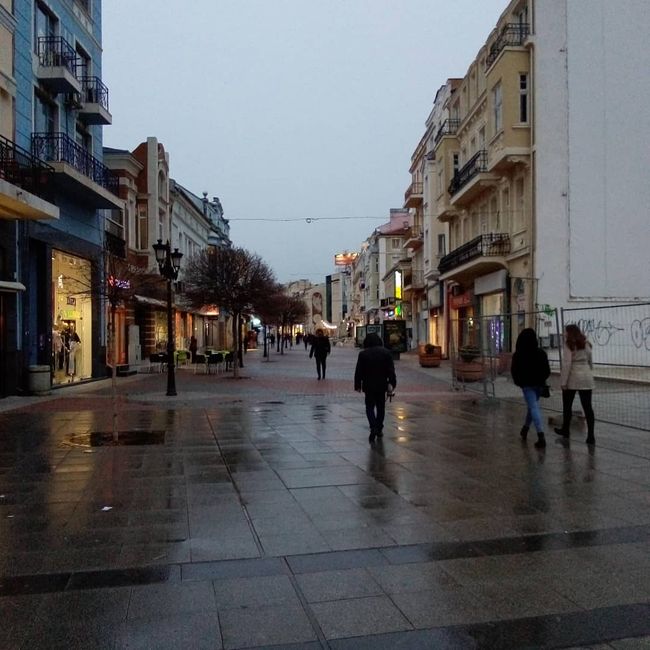 Plovdiv Fußgängerzone