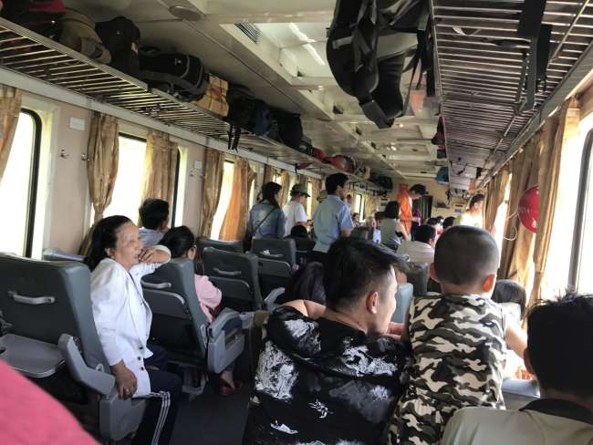 Zugfahrt von Hoi An nach Hue