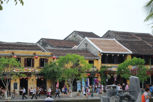 Häuserdächer der Altstadt von Hoi An