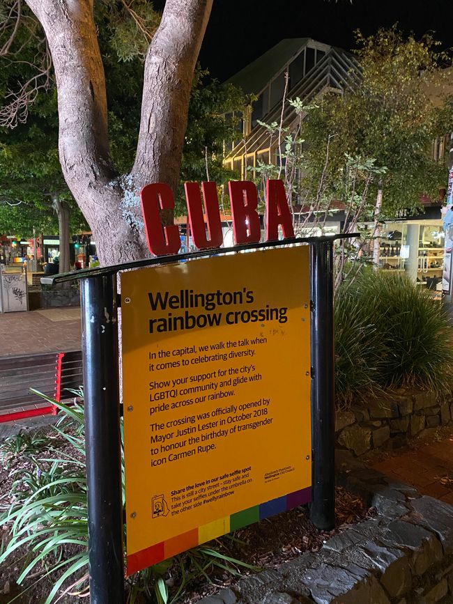 Cuba Street in Wellington