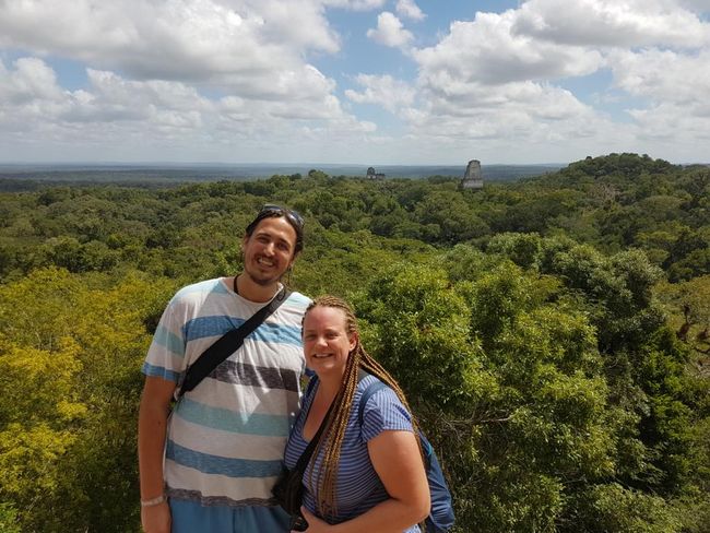 Tikal, Blick von Tempel 4