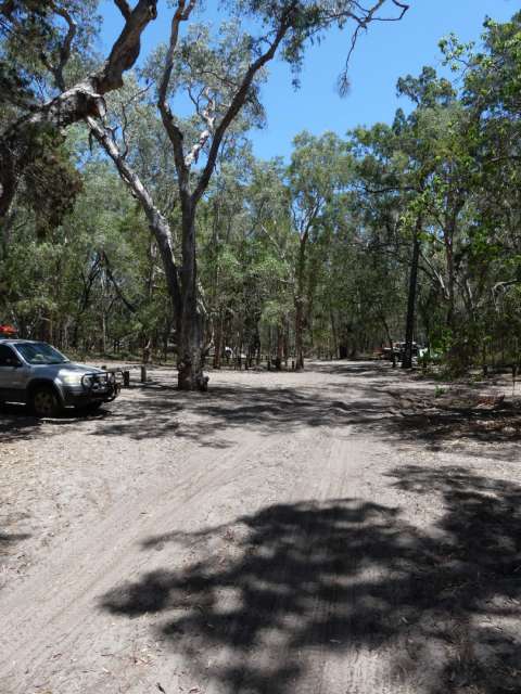 Our campground in the national park