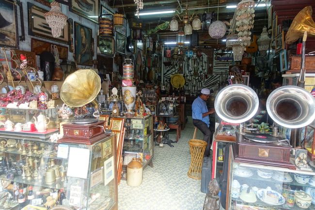 Antiquitätenladen in Melaka