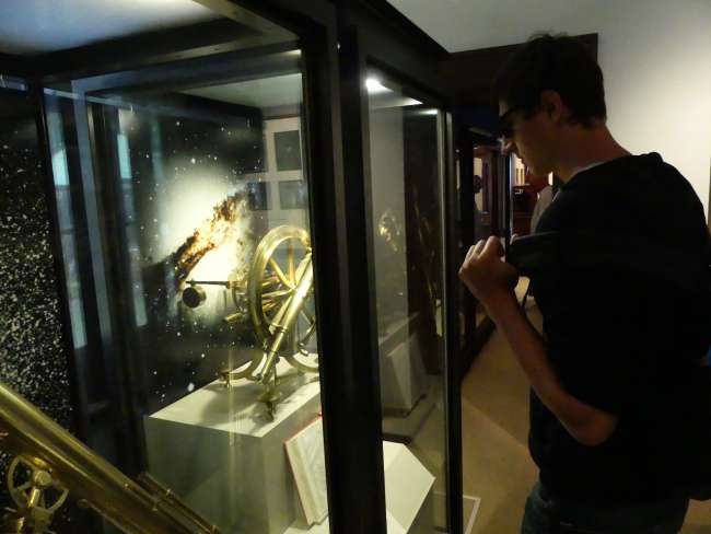 Im Museum des Observatory