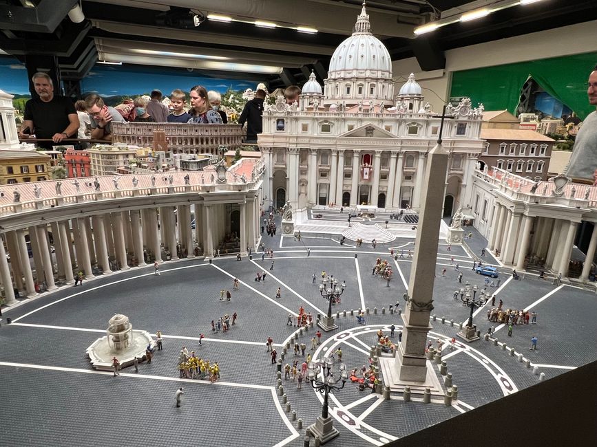 Miniature wonderland - St. Peter's Square in Rome