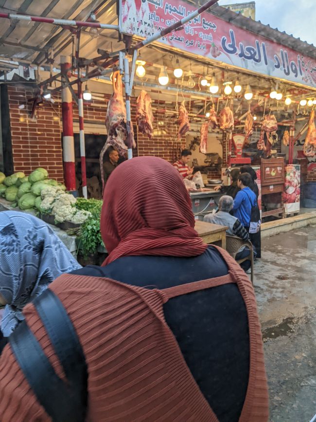 Detour through the neighborhoods of Alexandria: meat