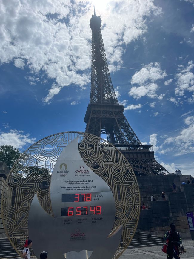 Ferris wheel, Eiffel Tower, Roland Garros & PSG in Paris