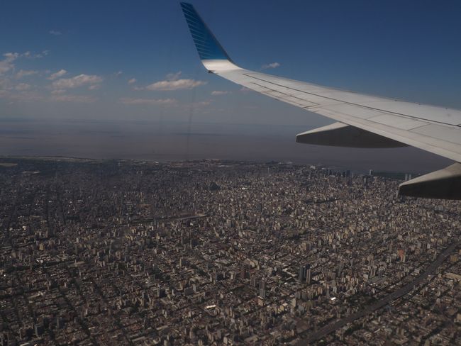 Blick auf Buenos Aires