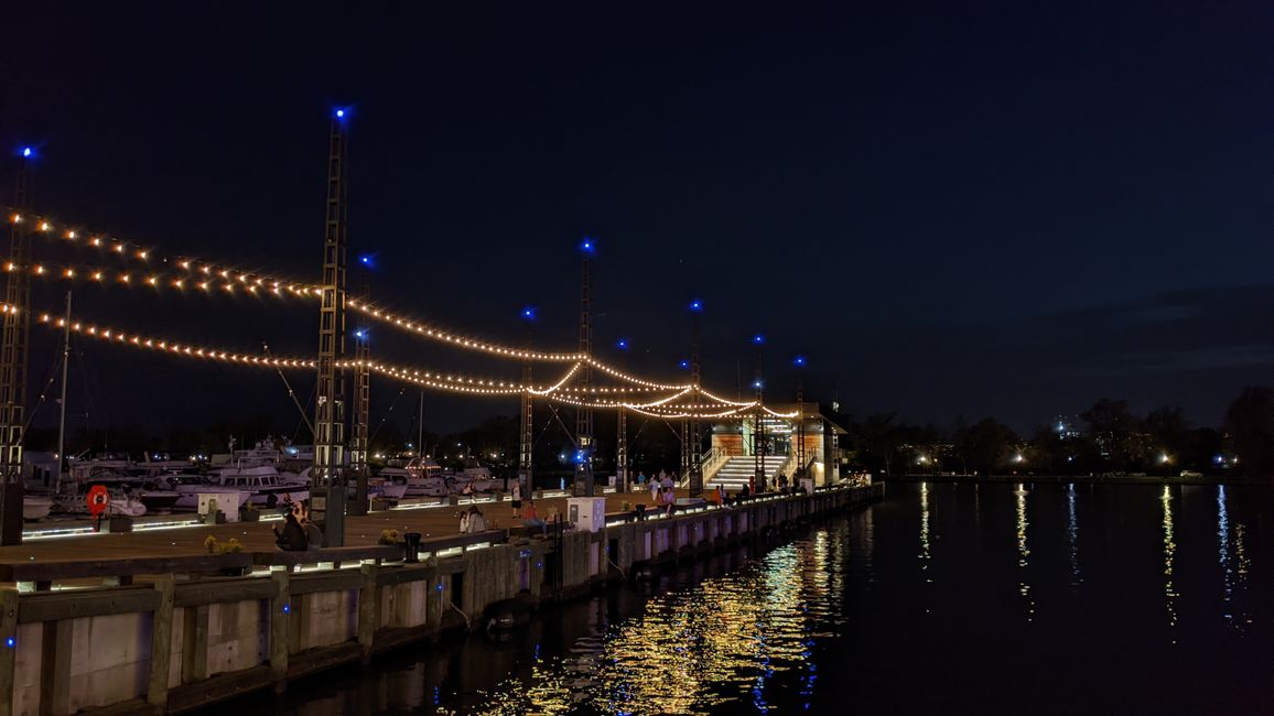 Abendstimmung in der Wharf